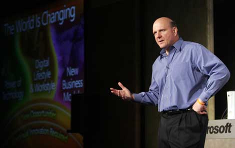 The retirement of CEO Steve Ballmer places Microsoft at a crossroads. (Photo: Microsoft)