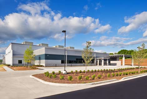 A look at a data center designed and built by Compass Datacenters, which will build a new Massachusetts facility for  Iron Mountain. 