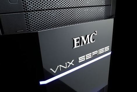 EMC today introduced new products for its VNX series of midrange storage. (Photo: EMC)