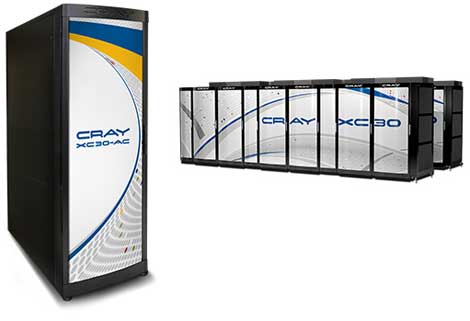 The Cray XC-30 supercomputer (Photo: Cray)
