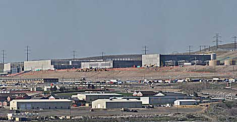 The NSA data center in Bluffdale, Utah. (Photo by swilsonmc via Wikipedia)