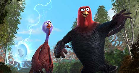 Thanksgiving-themed film, Free Birds, benefited from the computing power of Dell. 