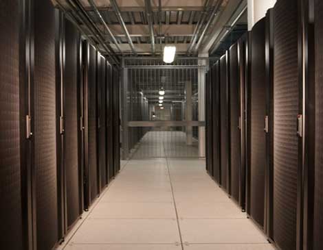 The equipment area inside the Datacenter.BZ facility in Columbus, Ohio, which has been acquired by Cologix. (Photo: Datacenter.BZ)