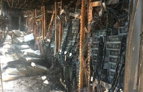 Fire At Bitcoin Mine Destroys Millions In Equipment Data