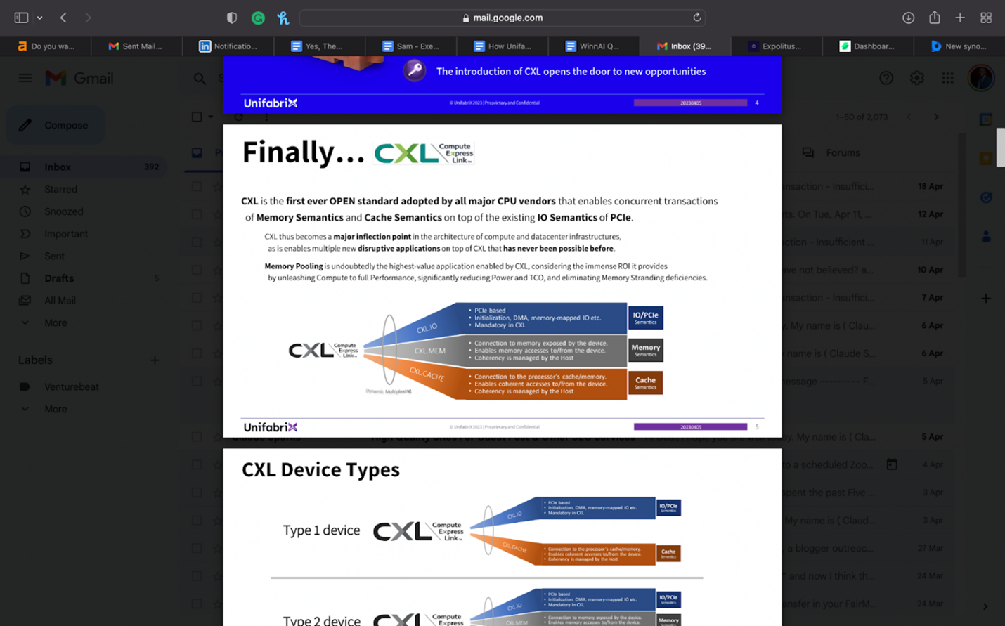 Compute Express Link (CXL)