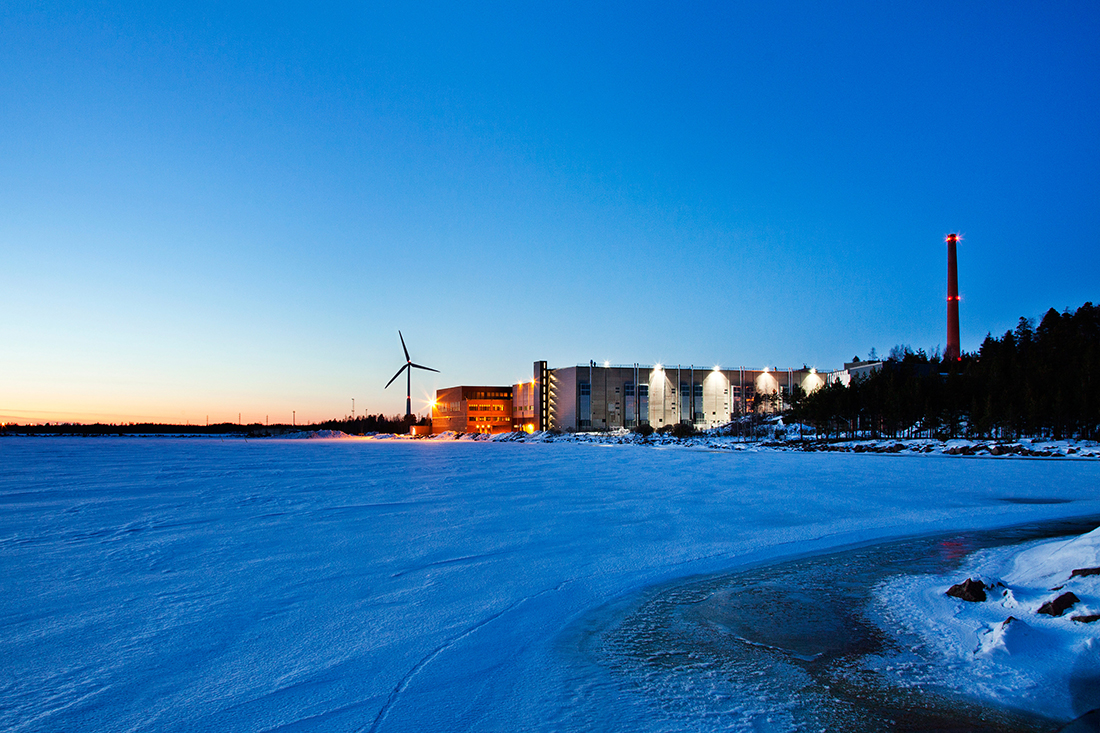 Google's Hamina unusual data center facility in Finland