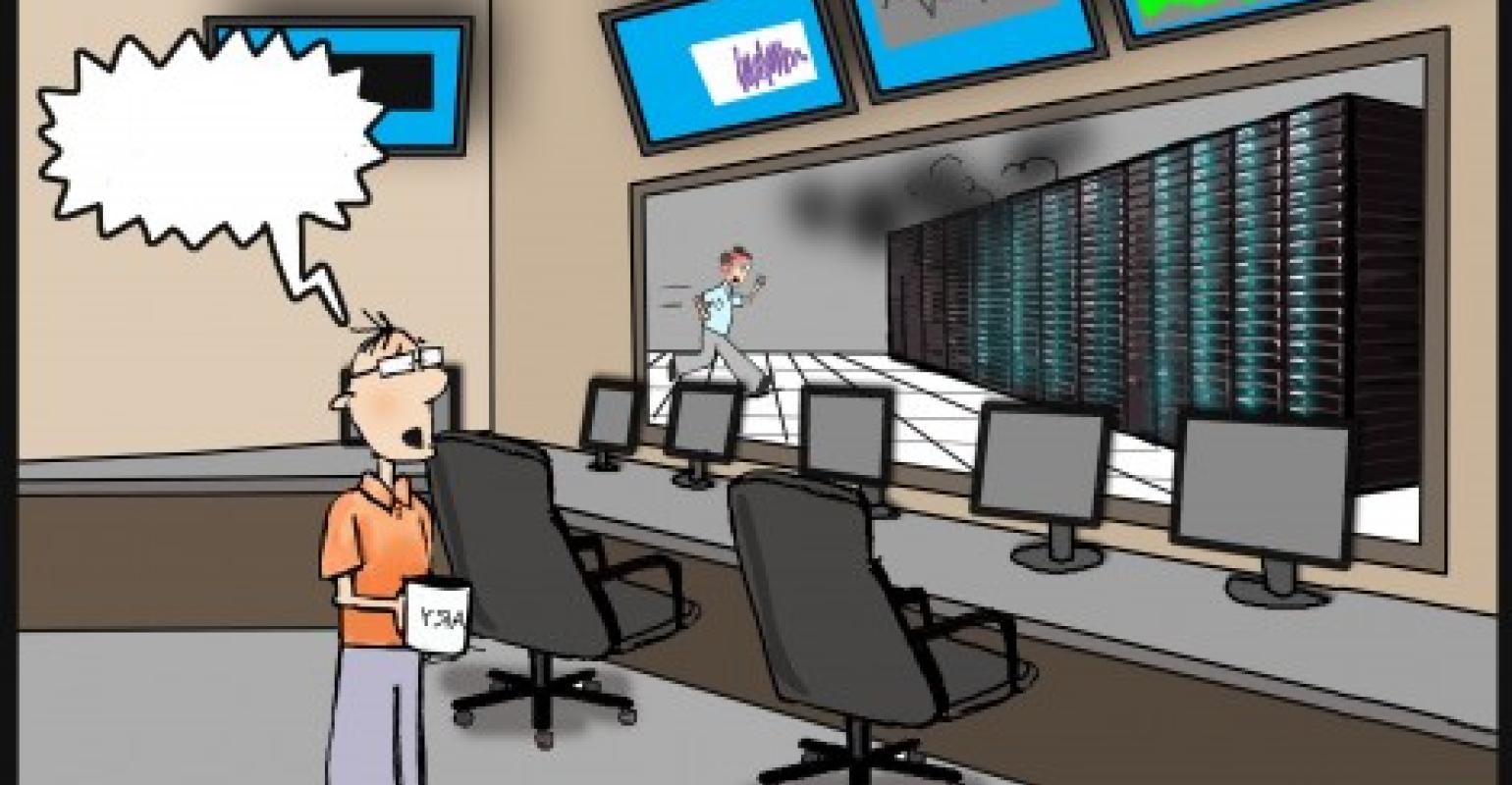 Friday Funny: Pick a Caption for Smoking Rack | Data Center Knowledge |  News and analysis for the data center industry