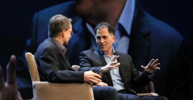 Pat Gelsinger and Michael Dell