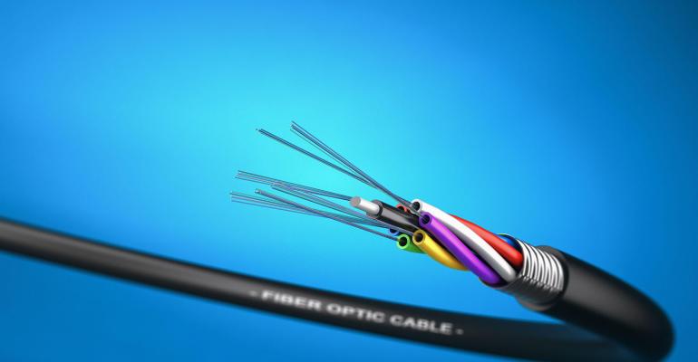 Fiber-optic cable seals in a data center