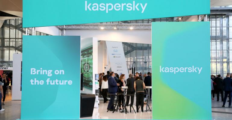  A genaral view at Kaspersky booth during Cybertech Europe 2019