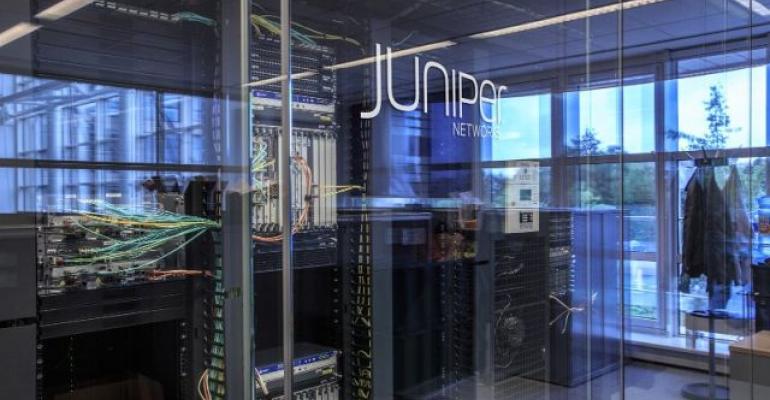Juniper Networks switch bank