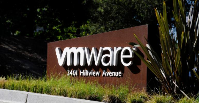 At VMware headquarters in Palo Alto, California