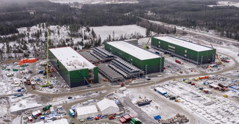 Green Mountain has delivered its first data center building for TikTok in Norway.