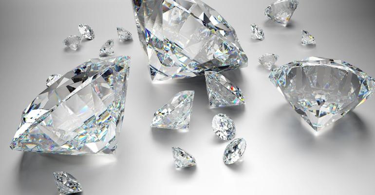 Photo of crystals represents AWS plans to grow synthetic diamonds to power quantum networks.