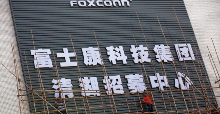 A Foxconn building in Shenzhen, China, in 2010