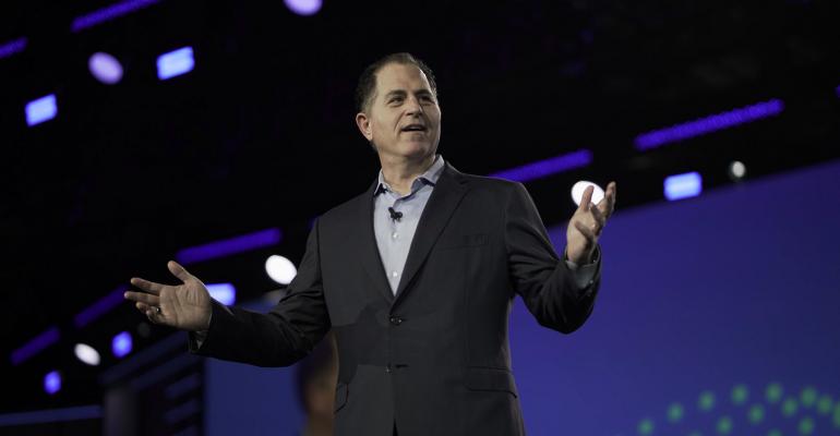 Dell Technologies CEO Michael Dell speaking at Dell Technologies World 2019