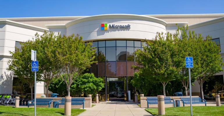 Microsoft offices in Mountain View, California, 2019