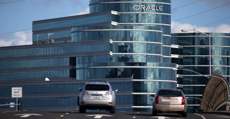 Oracle campus in Redwood City, California