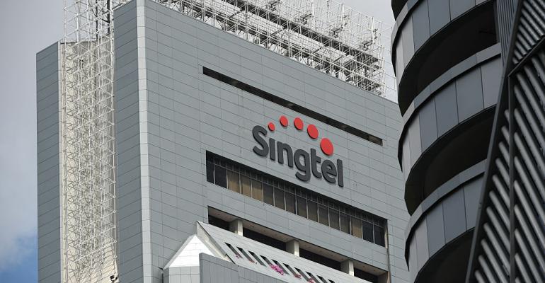 Singtel headquarters in Singapore, 2016