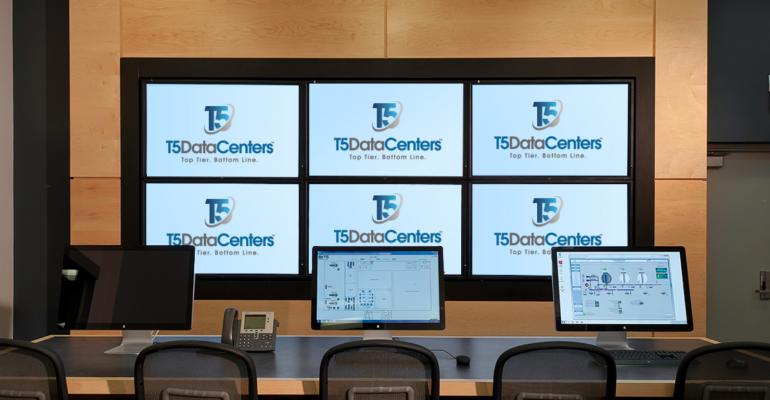 T5 Data Centers control room