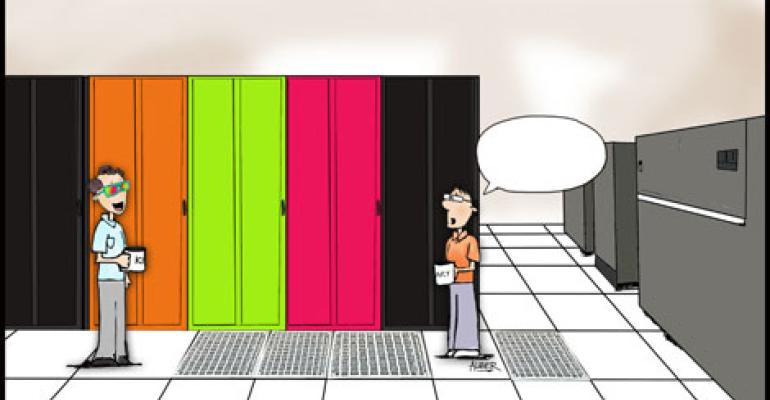 Friday Funny: Neon Cabinets Cartoon