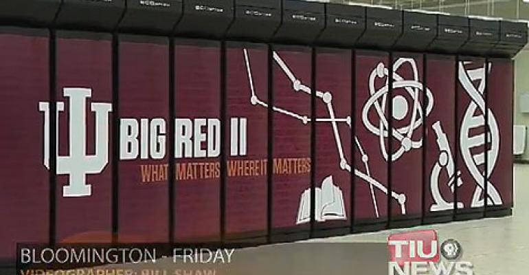 IU Dedicates Big Red II - Its New Supercomputer 