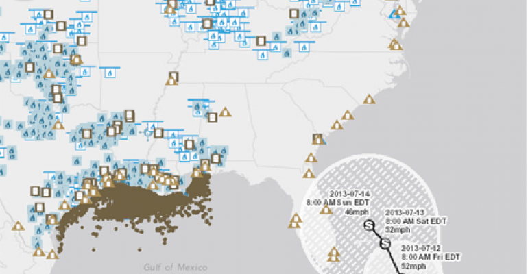 New Web Tool Highlights Hurricane Risk for Energy Infrastructure