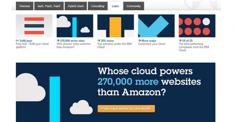 New IBM Cloud Ad Campaign Targets Competitor Amazon