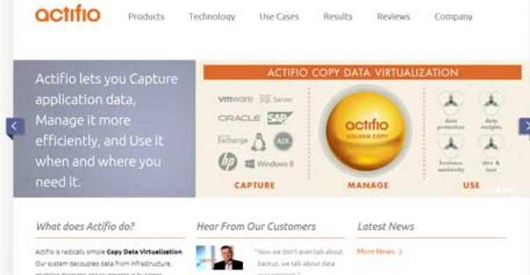 Actifio Secures $100 Million, Funding Values Company at $1.1 Billion
