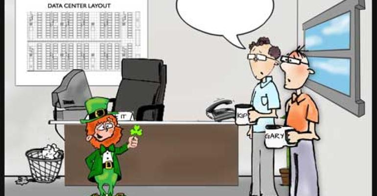 Friday Funny: The Luck O&#039; The Data Center