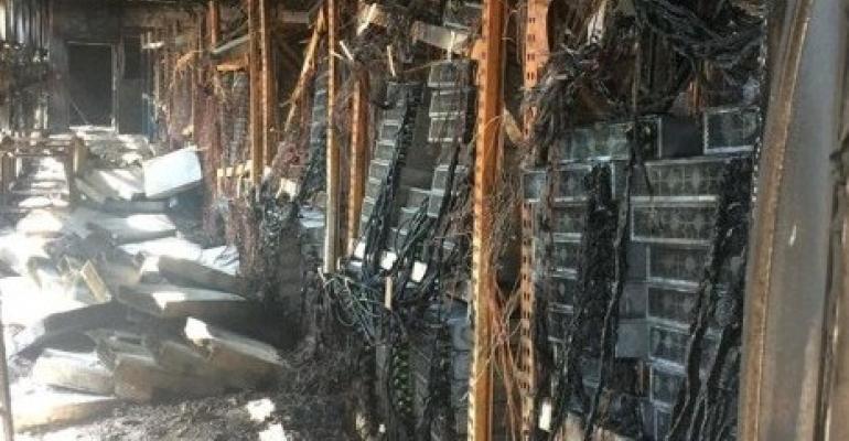 Fire at Bitcoin Mine Destroys Equipment