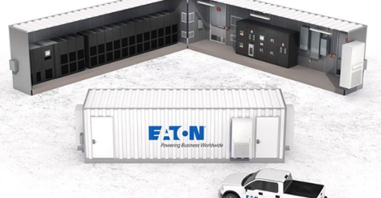 Eaton Packages Data Center Power Gear in Containers