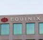 Equinix logo on building