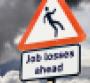 job losses ahead sign