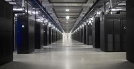 The server hall at Facebook’s data storage center in Lulea, Sweden
