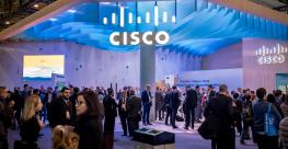 Cisco pavilion at the Mobile World Congress 2018 in Barcelona
