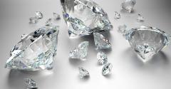 Photo of crystals represents AWS plans to grow synthetic diamonds to power quantum networks.