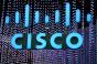 Cisco logo blue lights