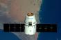 SpaceX Dragon spacecraft passes Dubai in April 2016.