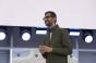 Sundar Pichai, Google CEO, speaking at Google I/O 2018