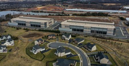 Data centers have been built as close to 50 feet from homes in Loudoun County. 