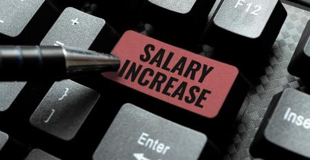 "salary increase" button on keyboard