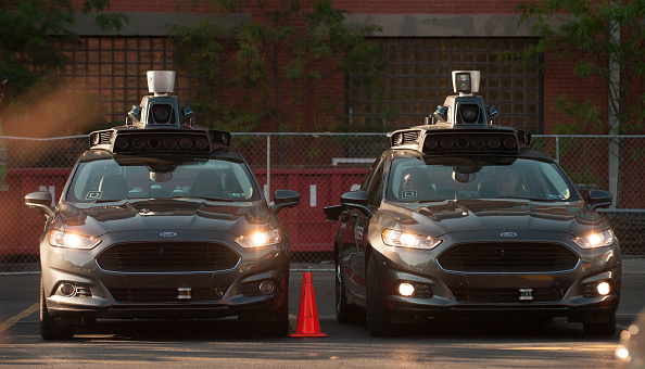 Uber driverless cars