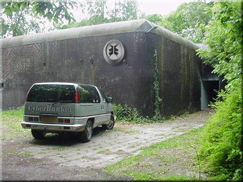 The outside of the CyberBunker, the new host for The Pirate Bay. 