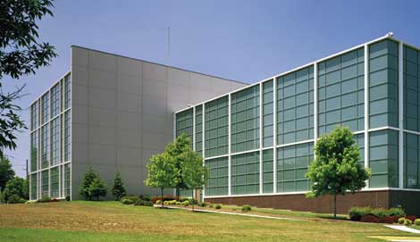 The DuPont Fabros Technology VA3 data center in Reston, Va., where the company has signed two leases to quickly fill space that will be vacated at year-end.
