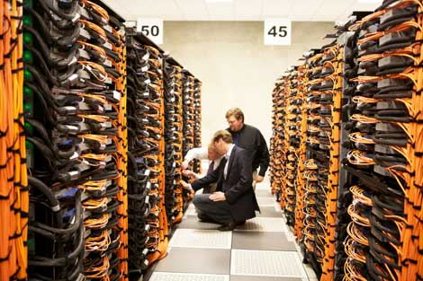 The Mira supercomputer in Argonne National Laboratory