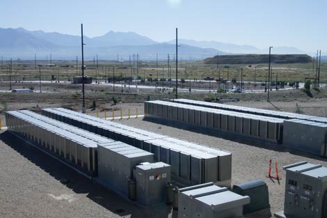 Bloom Energy Server fuel cells at the new eBay data center in Utah. (Photo: eBay)