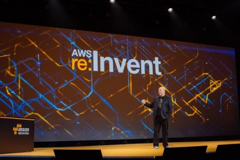 Werner Vogels, CTO, Amazon, speaking at AWS re:Invent 2015 in Las Vegas (Photo: AWS)