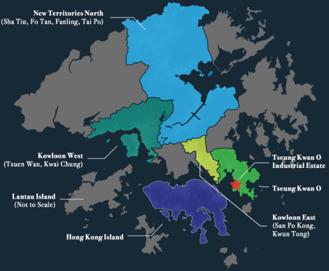 Hong Kong sub-regions Structure Research