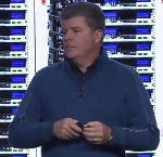 Joe Kava speaking at Google's GCP Next event in San Francisco in March, 2016